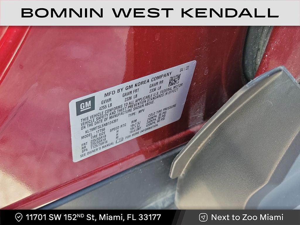 used 2022 Chevrolet TrailBlazer car, priced at $16,990