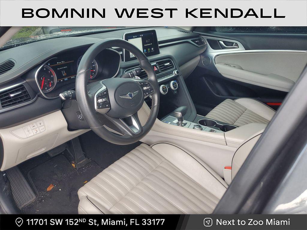 used 2021 Genesis G70 car, priced at $21,990