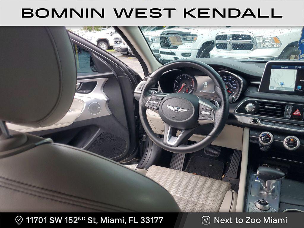 used 2021 Genesis G70 car, priced at $21,990