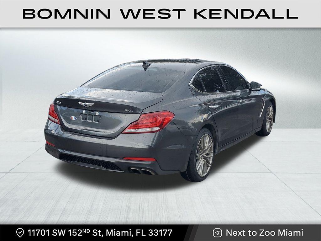 used 2021 Genesis G70 car, priced at $21,990