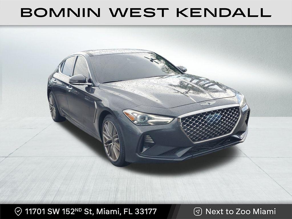 used 2021 Genesis G70 car, priced at $21,990