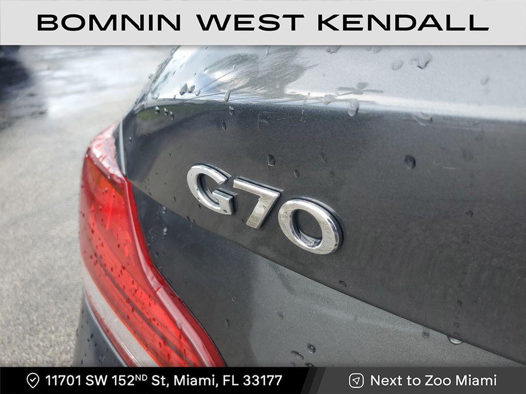 used 2021 Genesis G70 car, priced at $21,990
