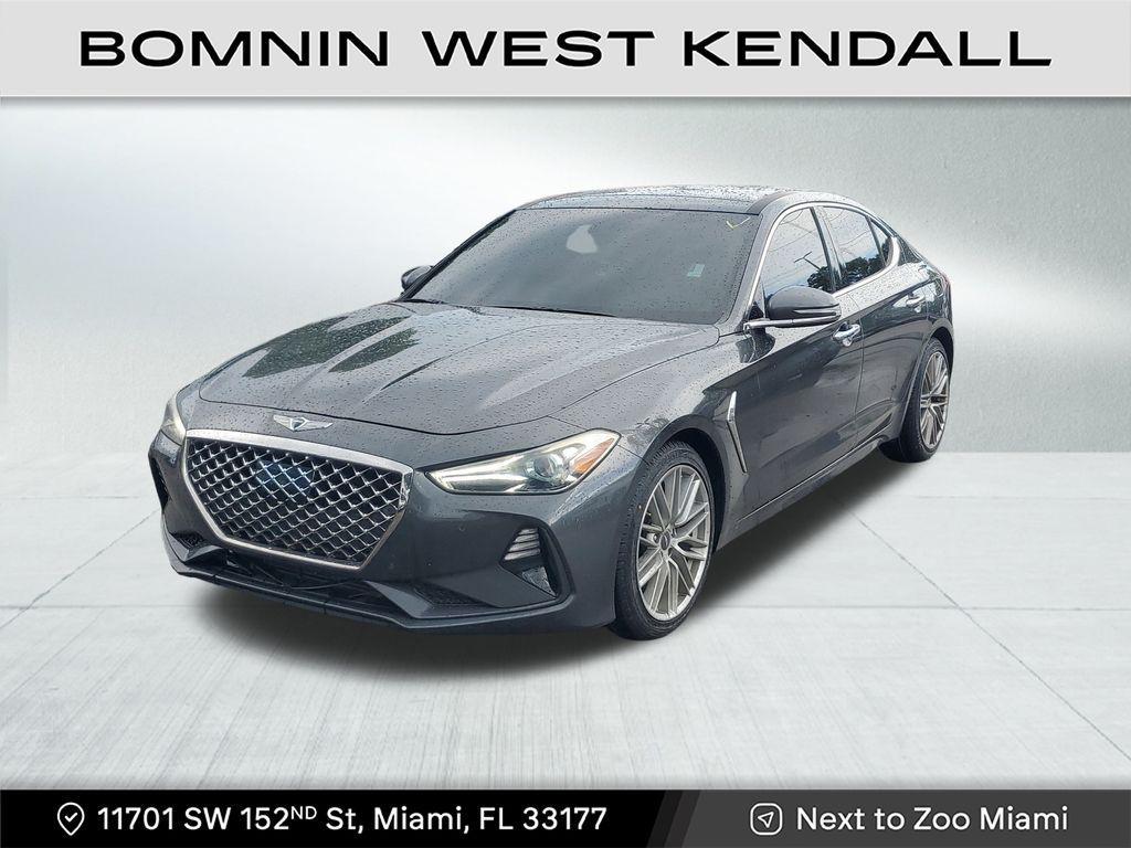 used 2021 Genesis G70 car, priced at $21,990