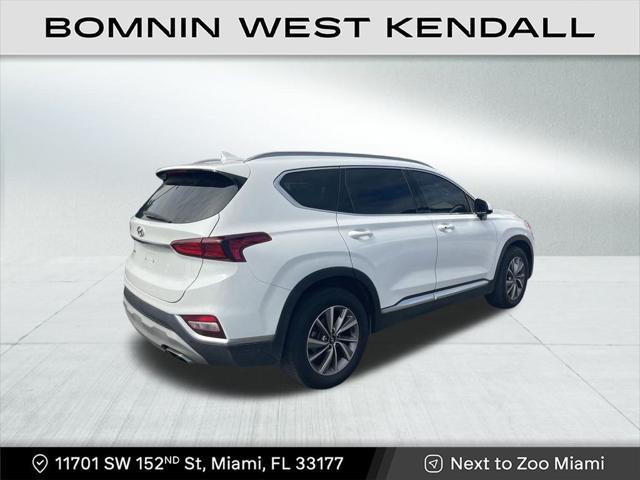 used 2019 Hyundai Santa Fe car, priced at $14,990