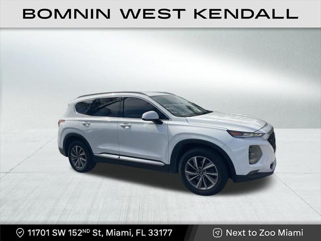 used 2019 Hyundai Santa Fe car, priced at $14,990