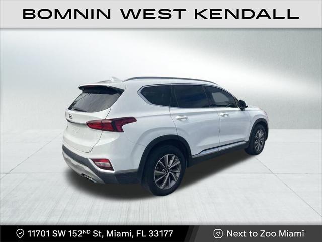 used 2019 Hyundai Santa Fe car, priced at $14,990