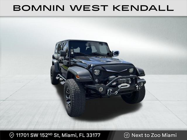 used 2014 Jeep Wrangler Unlimited car, priced at $20,490