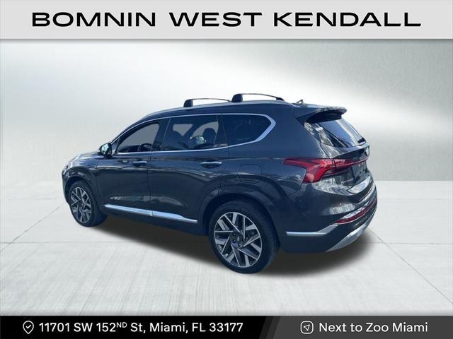 used 2022 Hyundai Santa Fe car, priced at $25,990