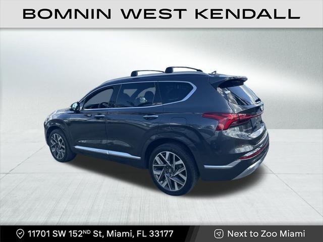 used 2022 Hyundai Santa Fe car, priced at $26,990