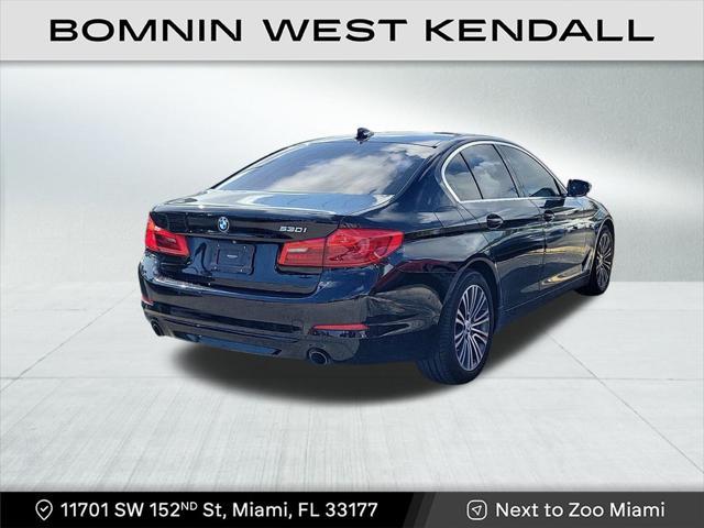 used 2019 BMW 530 car, priced at $14,490