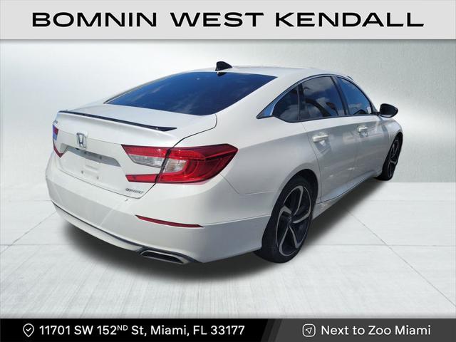 used 2022 Honda Accord car, priced at $18,990