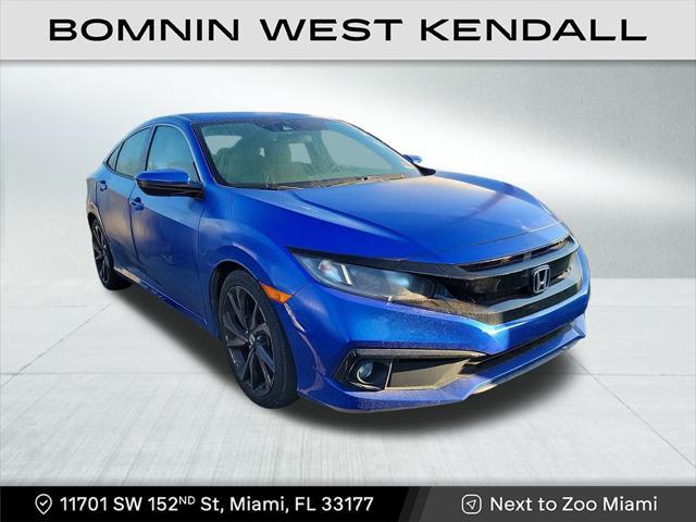 used 2019 Honda Civic car, priced at $14,490