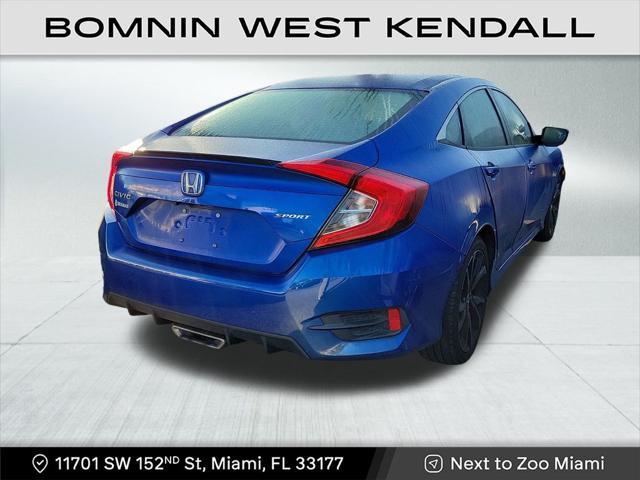 used 2019 Honda Civic car, priced at $14,490