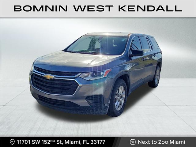 used 2021 Chevrolet Traverse car, priced at $17,490