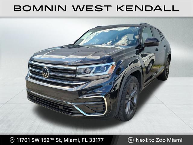 used 2022 Volkswagen Atlas Cross Sport car, priced at $28,490