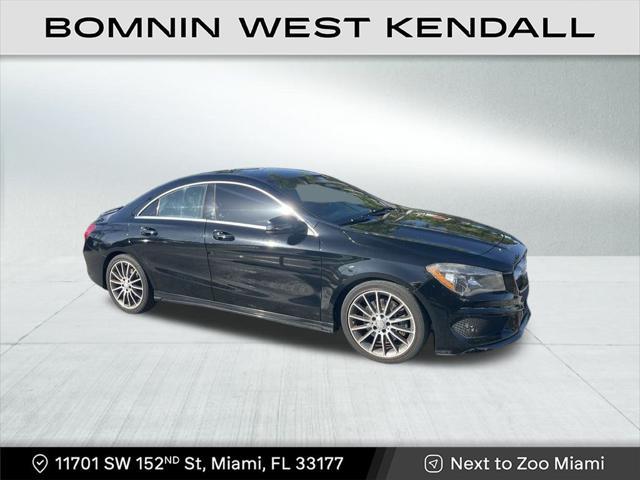 used 2016 Mercedes-Benz CLA-Class car, priced at $9,990