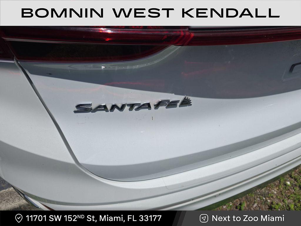 used 2021 Hyundai Santa Fe car, priced at $25,490