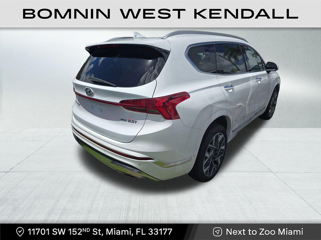 used 2021 Hyundai Santa Fe car, priced at $25,490