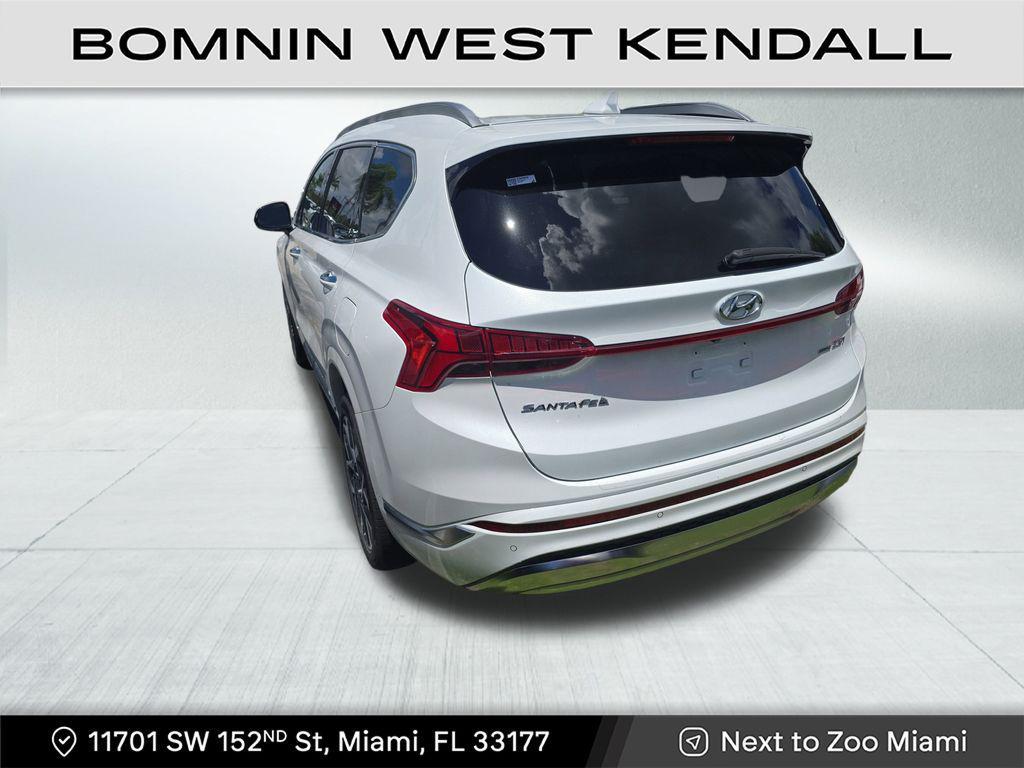 used 2021 Hyundai Santa Fe car, priced at $25,490