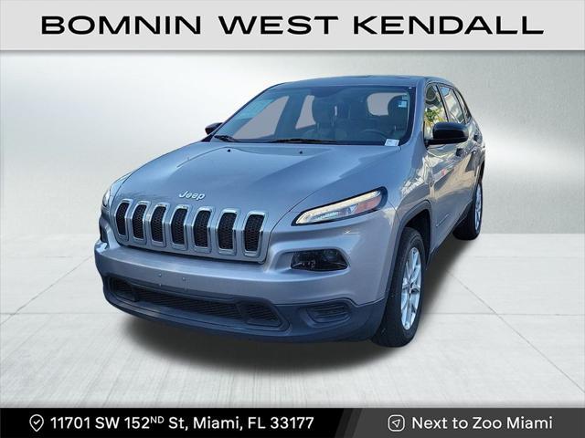 used 2017 Jeep Cherokee car, priced at $9,490