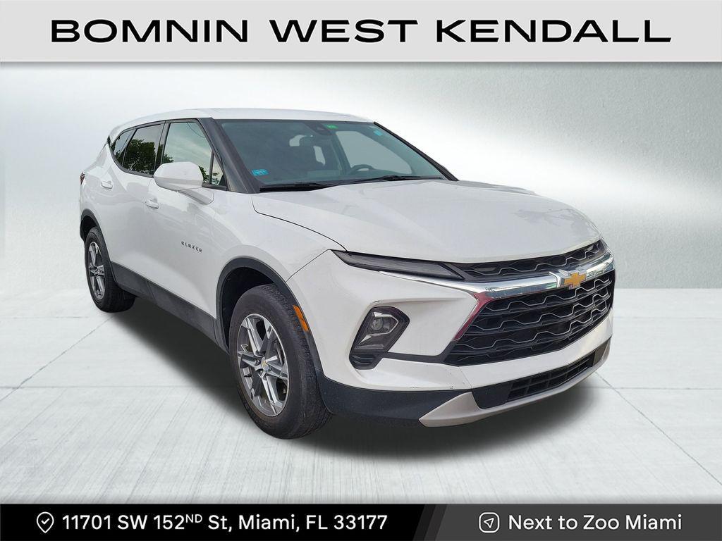 used 2023 Chevrolet Blazer car, priced at $19,490