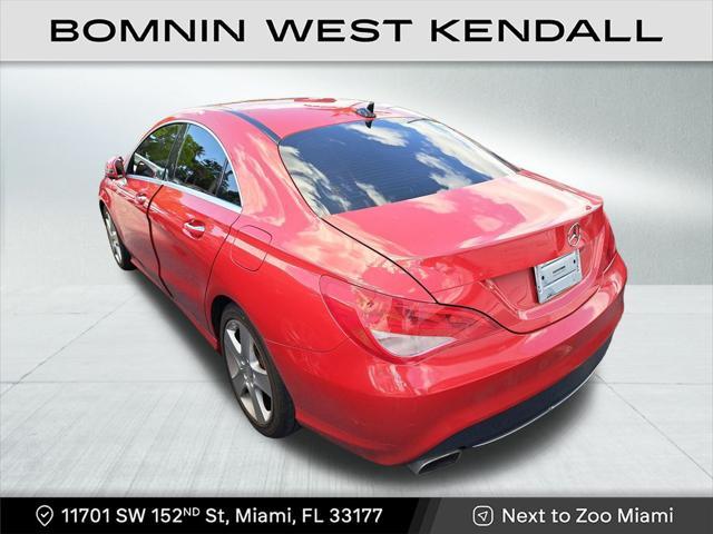 used 2015 Mercedes-Benz CLA-Class car, priced at $10,990