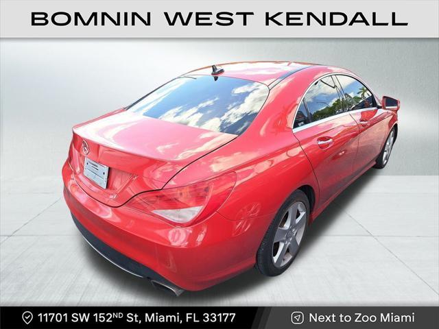 used 2015 Mercedes-Benz CLA-Class car, priced at $10,990