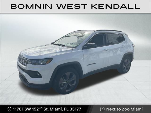 used 2022 Jeep Compass car, priced at $19,990