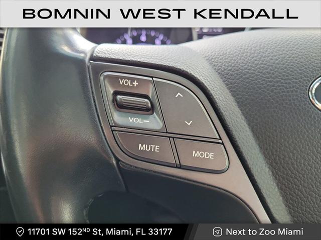 used 2017 Hyundai Santa Fe car, priced at $13,490