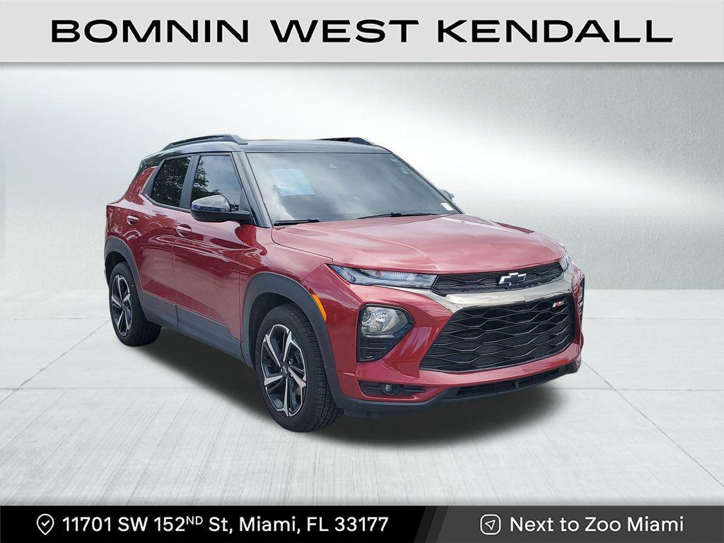 used 2021 Chevrolet TrailBlazer car, priced at $18,491