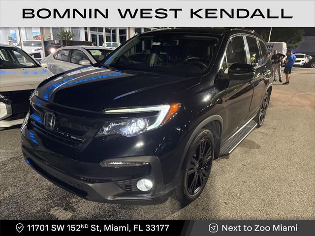 used 2021 Honda Pilot car, priced at $25,990