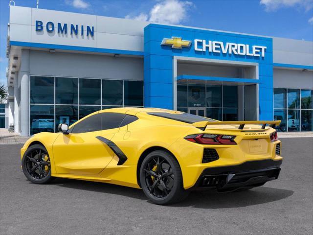 new 2025 Chevrolet Corvette car, priced at $77,115