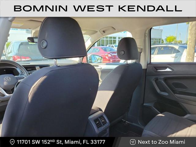 used 2022 Volkswagen Tiguan car, priced at $18,490