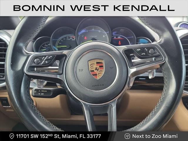 used 2017 Porsche Cayenne E-Hybrid car, priced at $19,490