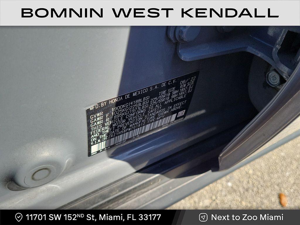 used 2023 Honda HR-V car, priced at $17,990