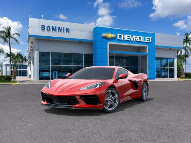 new 2025 Chevrolet Corvette car, priced at $63,495