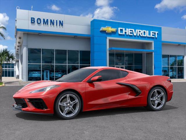 new 2025 Chevrolet Corvette car, priced at $63,495