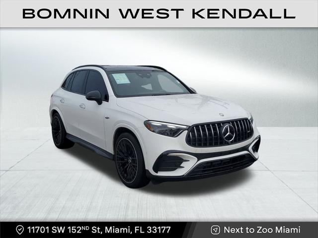 used 2024 Mercedes-Benz AMG GLC 43 car, priced at $59,990