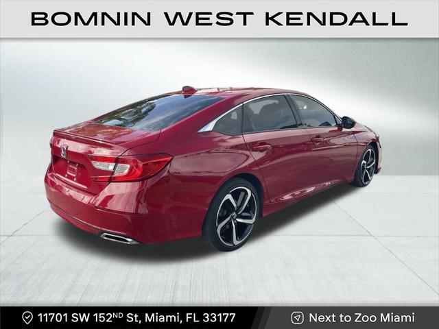 used 2020 Honda Accord car, priced at $20,490