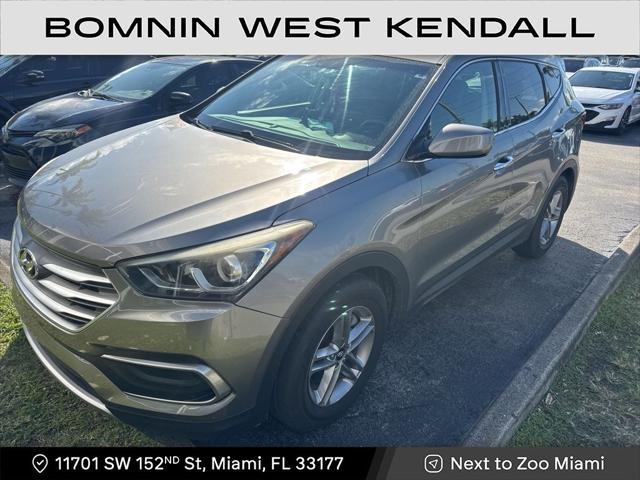 used 2018 Hyundai Santa Fe Sport car, priced at $14,490