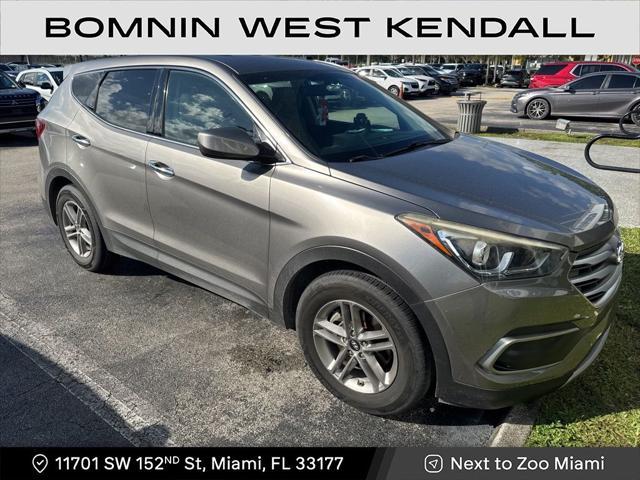 used 2018 Hyundai Santa Fe Sport car, priced at $13,990