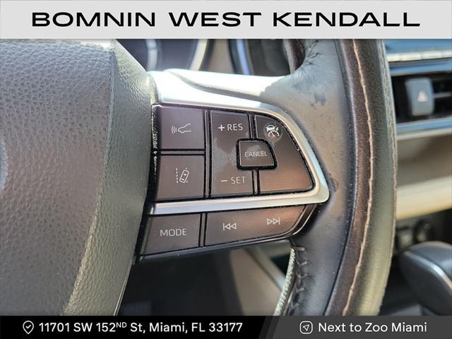 used 2021 Toyota Highlander car, priced at $23,990