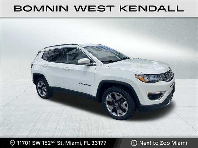 used 2021 Jeep Compass car, priced at $15,990