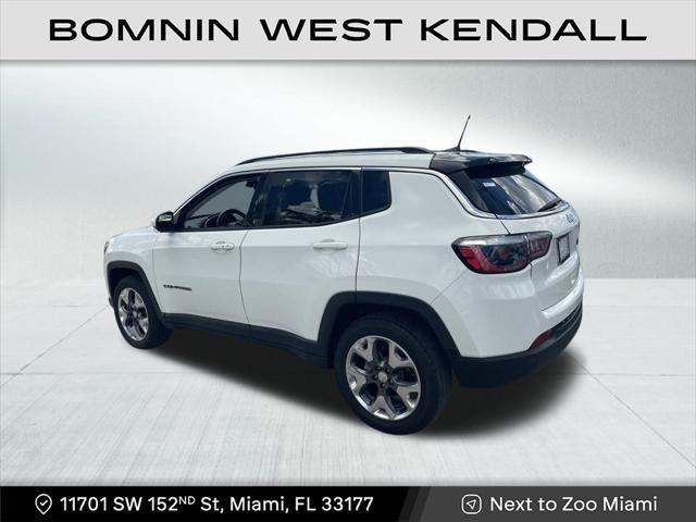 used 2021 Jeep Compass car, priced at $15,490