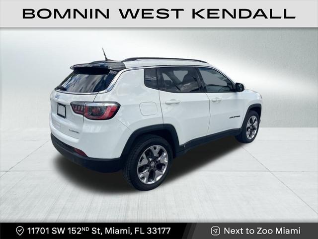 used 2021 Jeep Compass car, priced at $15,490