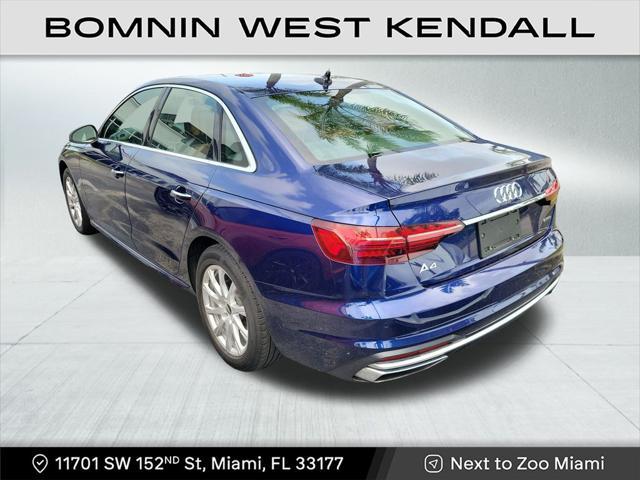 used 2021 Audi A4 car, priced at $20,990