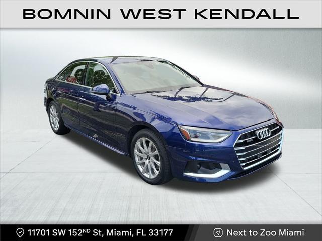 used 2021 Audi A4 car, priced at $20,990