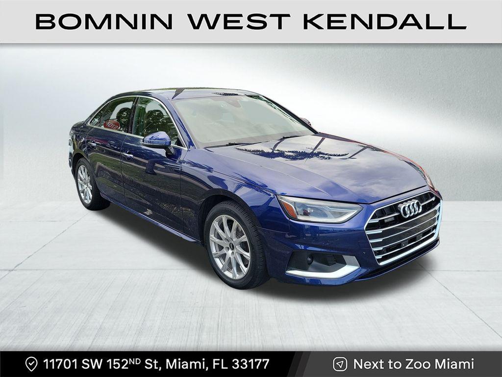 used 2021 Audi A4 car, priced at $19,490