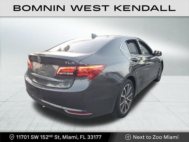 used 2015 Acura TLX car, priced at $12,490