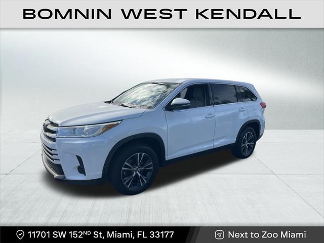 used 2019 Toyota Highlander car, priced at $13,490